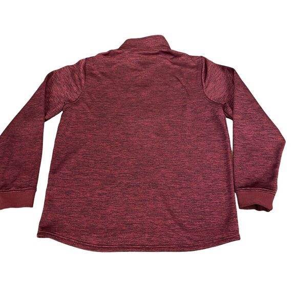 Under armour Sweatshirt Men's Medium Burgundy Loose Fit Coldgear Activewear - Picture 2 of 11